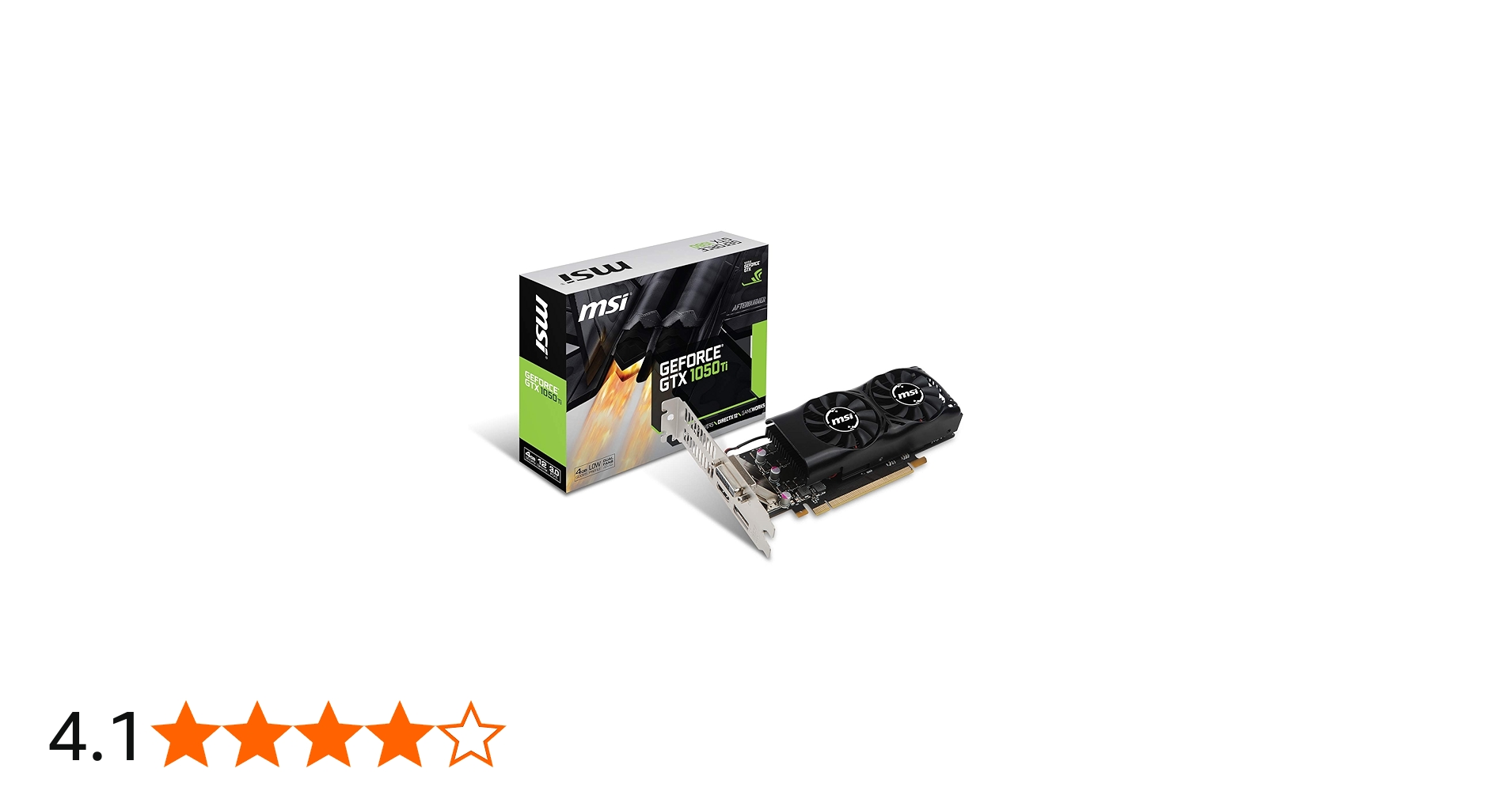 Amazon.co.jp: MSI GeForce GTX 1050 Ti 4GT LP グラフィックスボード