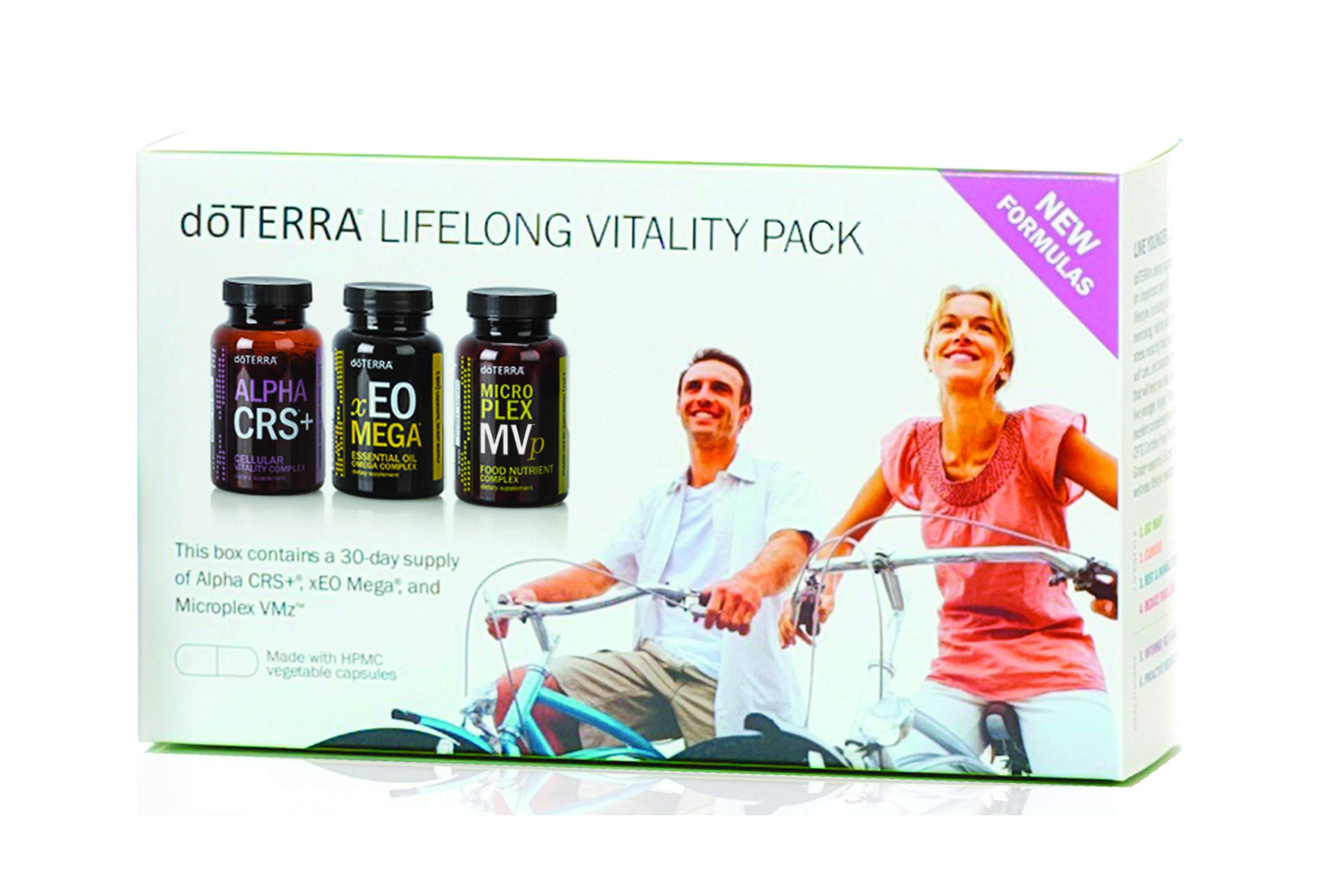 Amazon.com: doTERRA Lifelong Vitality Pack - Alpha CRS+, xEO Mega