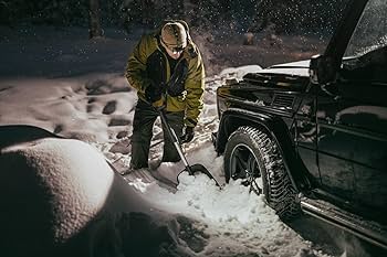 Amazon.com: Fiskars Auto Snow Shovel, X-series, Telescopic, Length