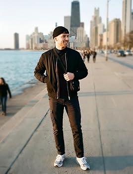 Zengjo Mens Base Layer Mock Turtleneck(Black,S) at Amazon Men's
