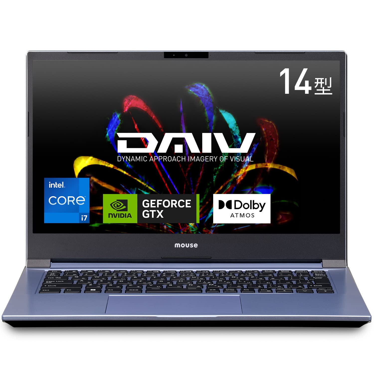 Amazon.co.jp: mouse クリエイター 14インチ ノートパソコン DAIV 4N