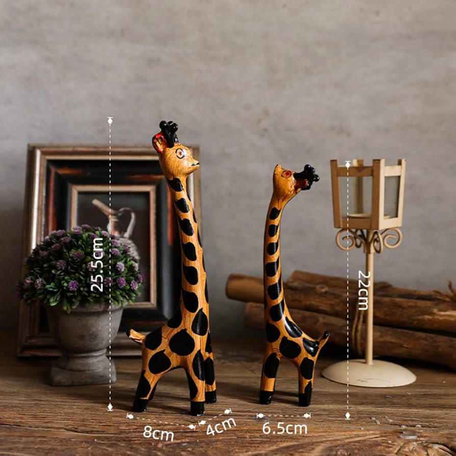 Amazon.co.jp: 木製 オーナメント インテリア 動物 オブジェ 雑貨 工芸