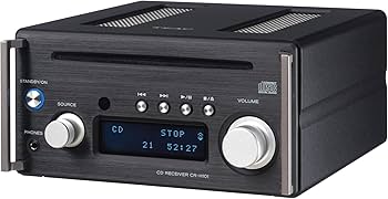 Teac CR-H101-B Micro CD Receiver FM Tuner, Hi-Res Streaming, CD