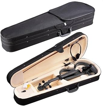 Amazon | 電気サイレントバイオリン 4/4サイズバイオリン サクラ楽器