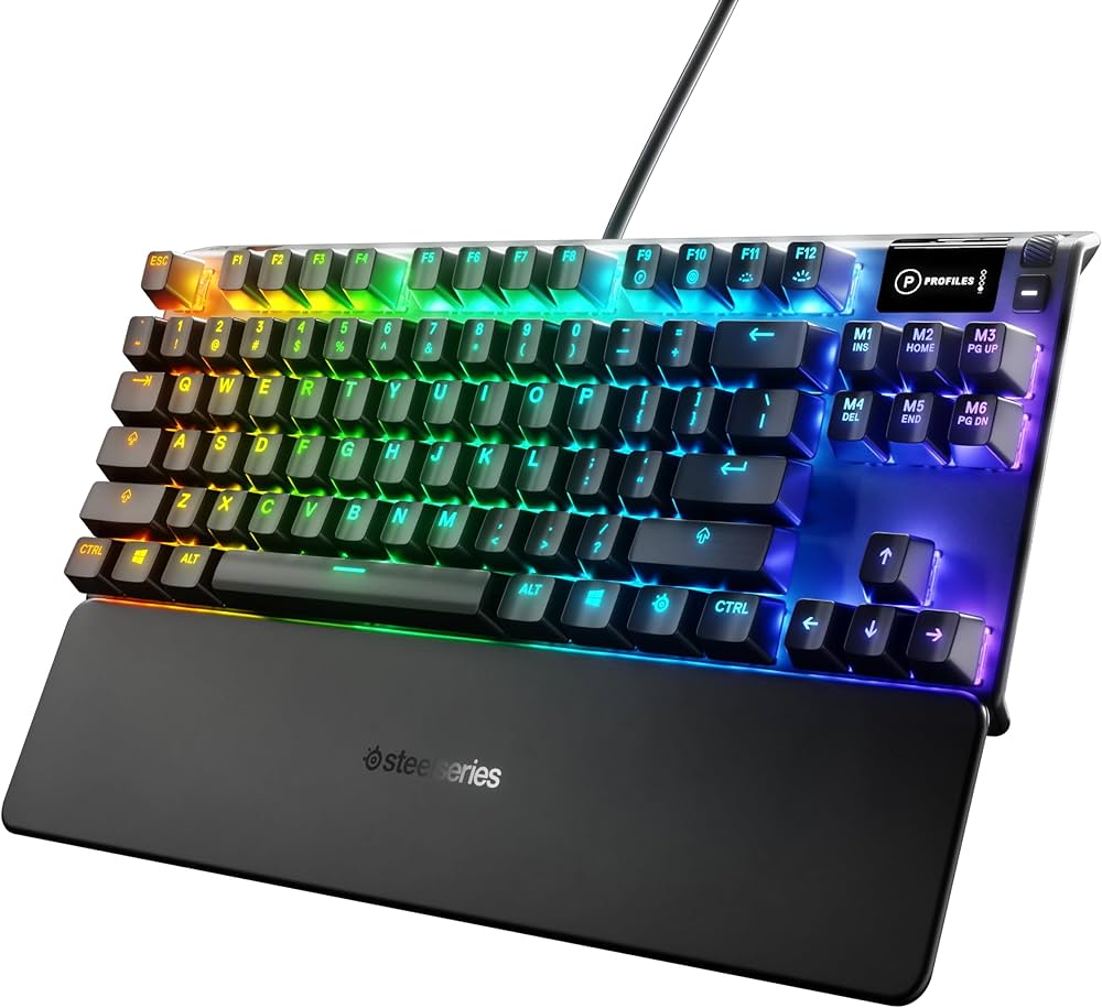 Amazon.co.jp: SteelSeries ゲーミングキーボード テンキーレス 赤軸