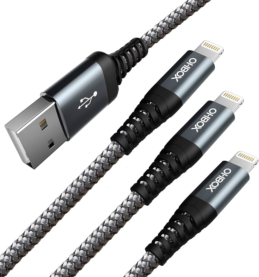 Amazon.co.jp: iPhone 充電ケーブル 2M 3本セット 高耐久 あいふぉん