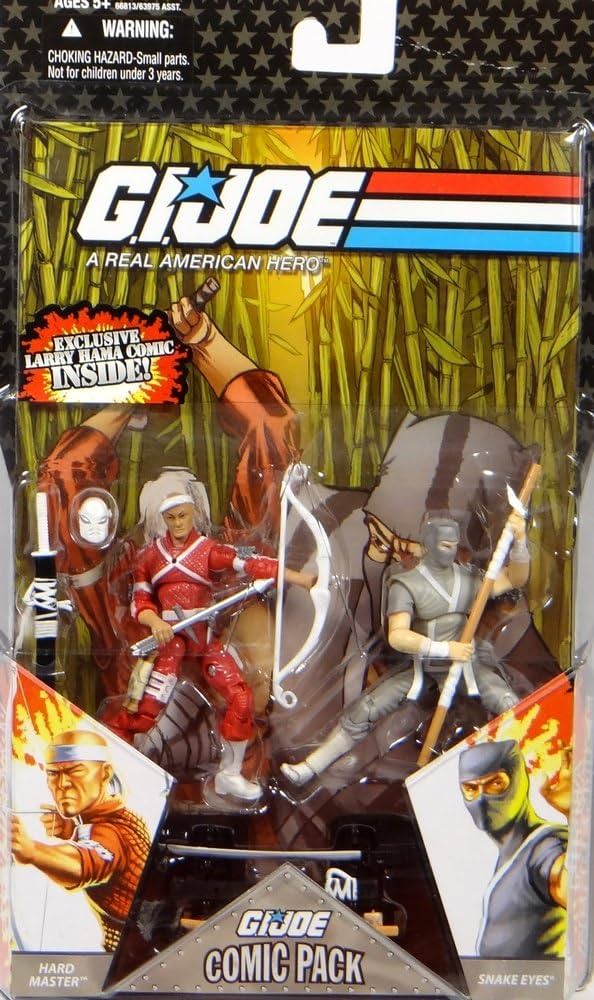 Amazon.co.jp: GIジョー 25th 2パック #06 スネーク アイズ & ハード