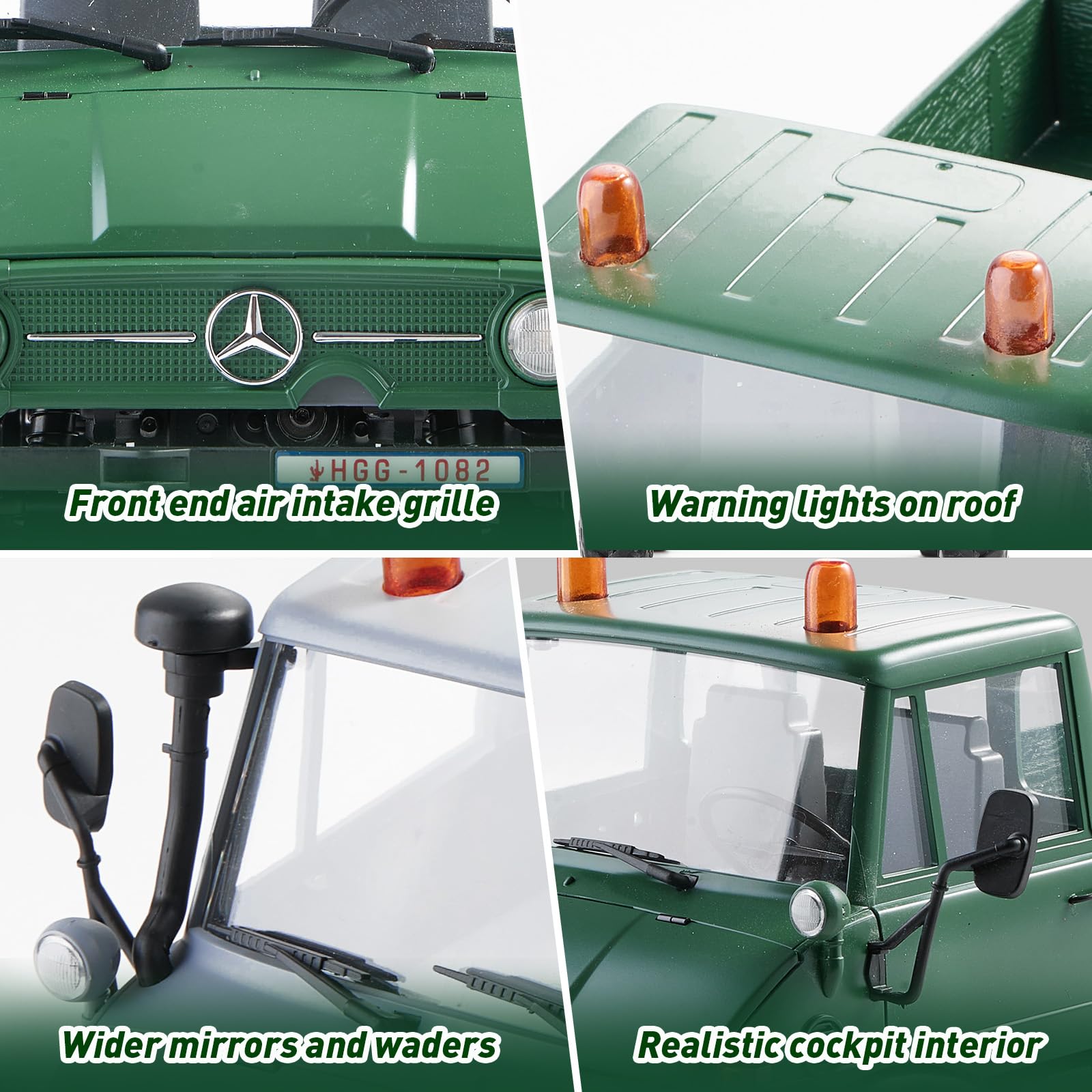 Amazon.co.jp: FMS 1:24 FCX24 Unimog ウニモグ 4WDオフロード