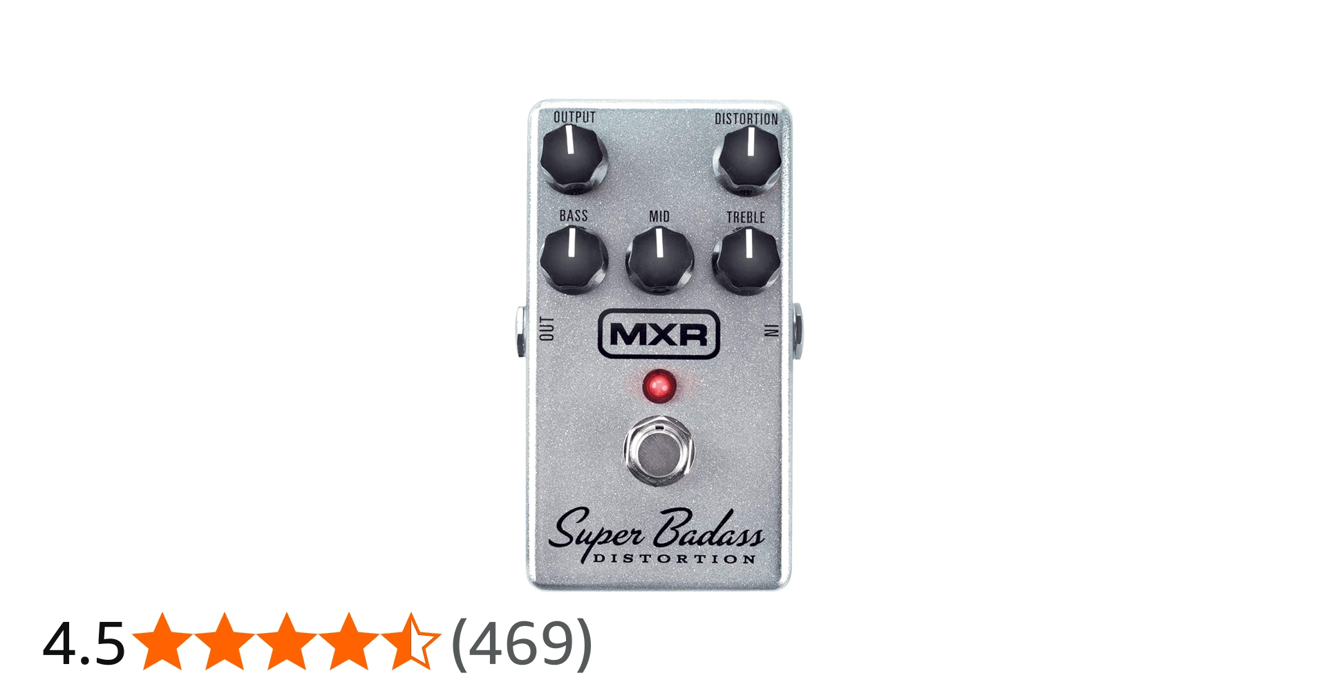 Amazon | MXR M75 Super Badass Distortion | ディストーション