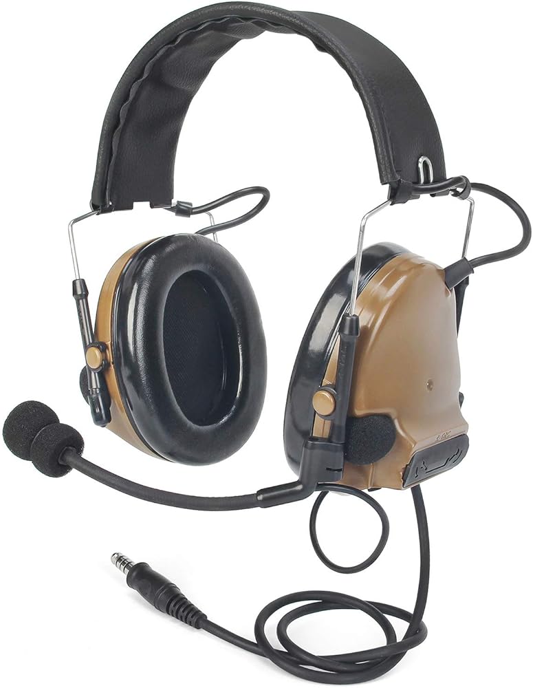 Amazon.co.jp: ZTAC Comtac III タクティカルヘッドセット 集音 防音