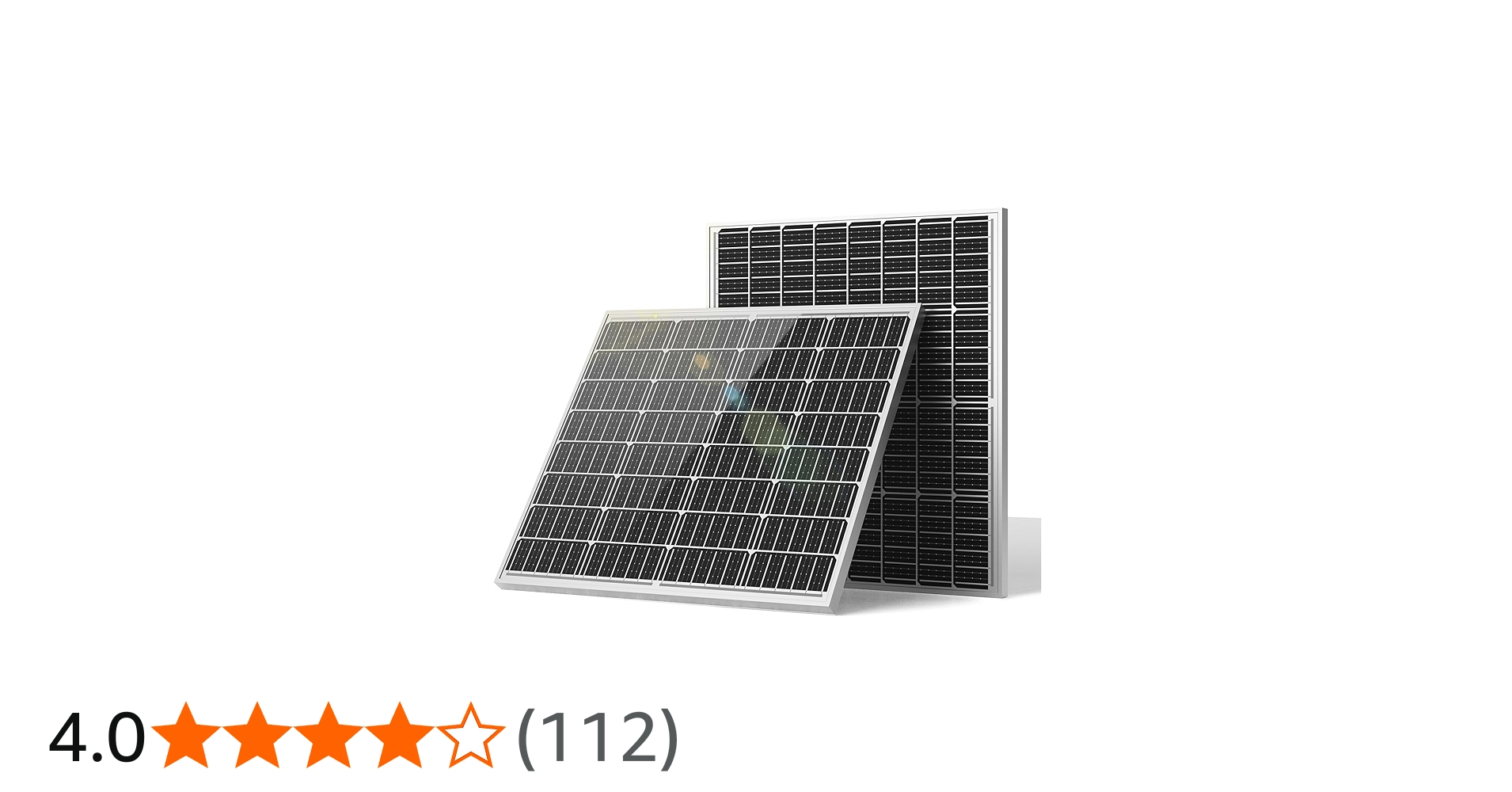 Amazon | GOYOJO ソーラーパネル 200w =100w×2枚 MC4コネクタ付属