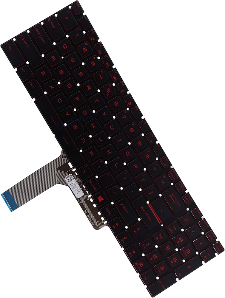 Amazon.com: Deal4GO Backlit Keyboard Replacement for MSI GL65 GL75