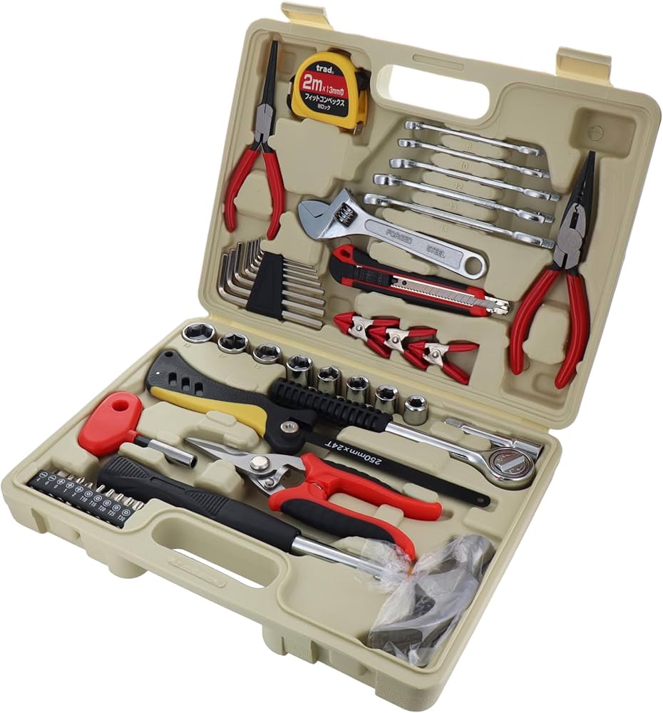 Amazon | 三共コーポレーション trad 45pcs.工具セット TS-45 | 工具