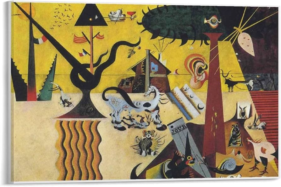 Amazon.co.jp: ジョアン・ミロ（1893年生まれ）はスペインの画家、彫刻