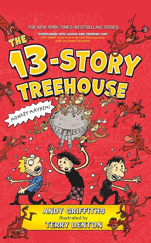 Amazon.co.jp: The 13-Story Treehouse: Library Edition : Griffiths