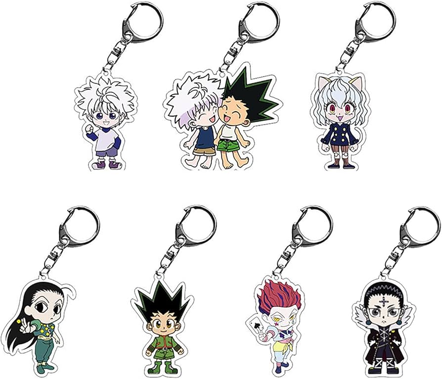 Amazon.co.jp: ハンター×ハンター キーホルダー キルア ゴン ヒソカ