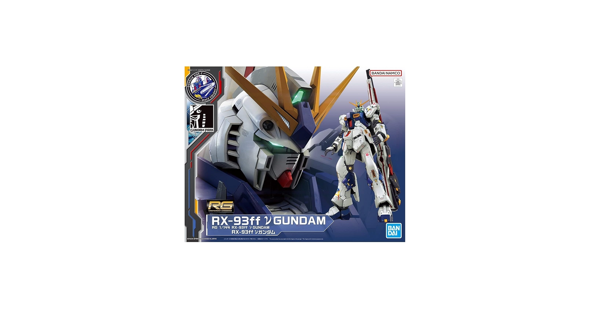 Amazon.com: Bandai RG 1/144 Gundam SIDE-F Limited RX-93ff V Gundam