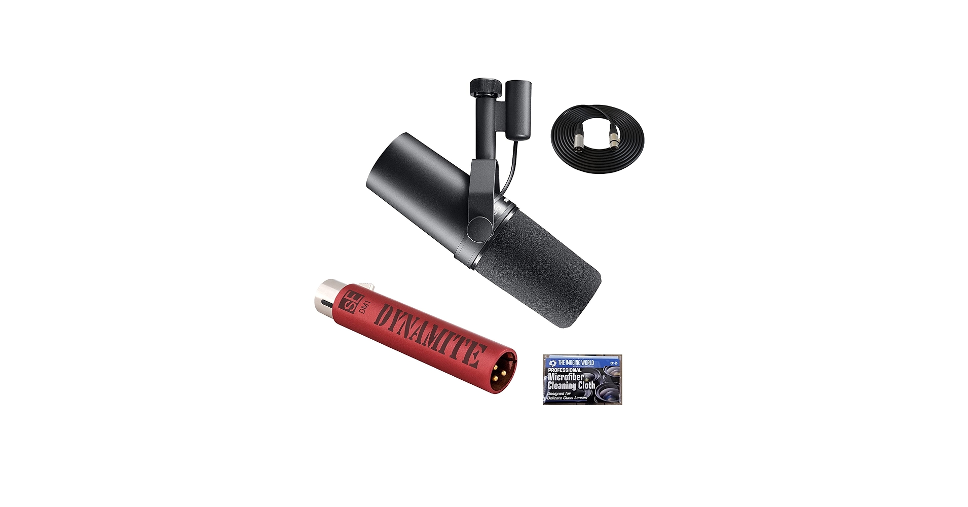 Amazon.com: The Imaging World Bundle of SM7B Vocal Microphone with