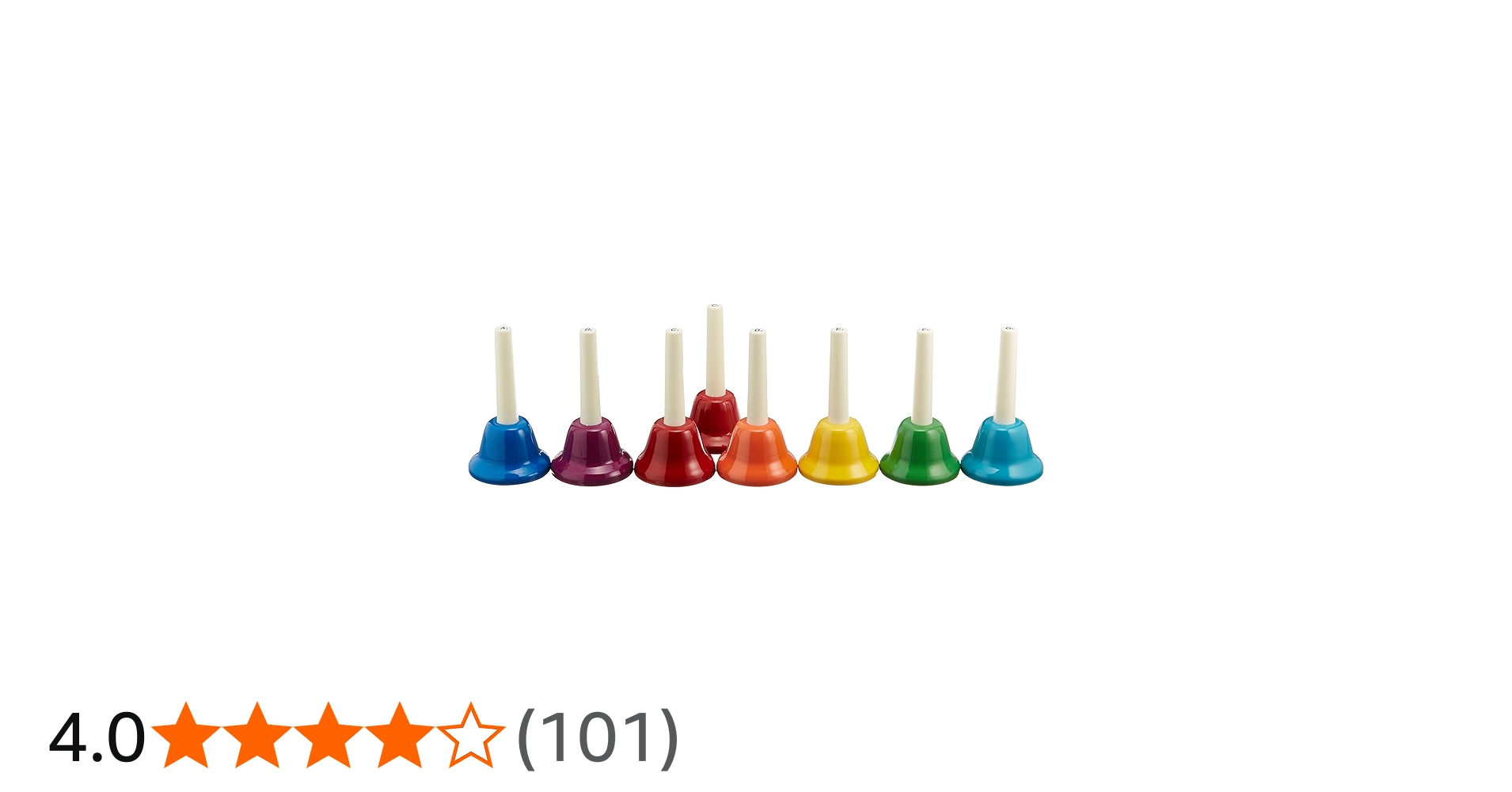 Amazon.co.jp: ゼンオン ミュージックベル カラーハンド式タイプ8音