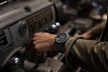 Amazon.com: Garmin Instinct 2X Solar, Rugged GPS Smartwatch, Built