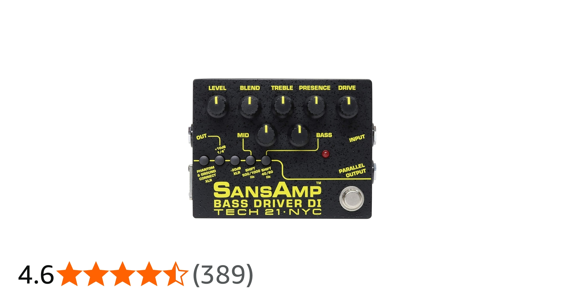 Amazon | Tech21 SANSAMP サンズアンプ ベース用 エフェクター DI BOX
