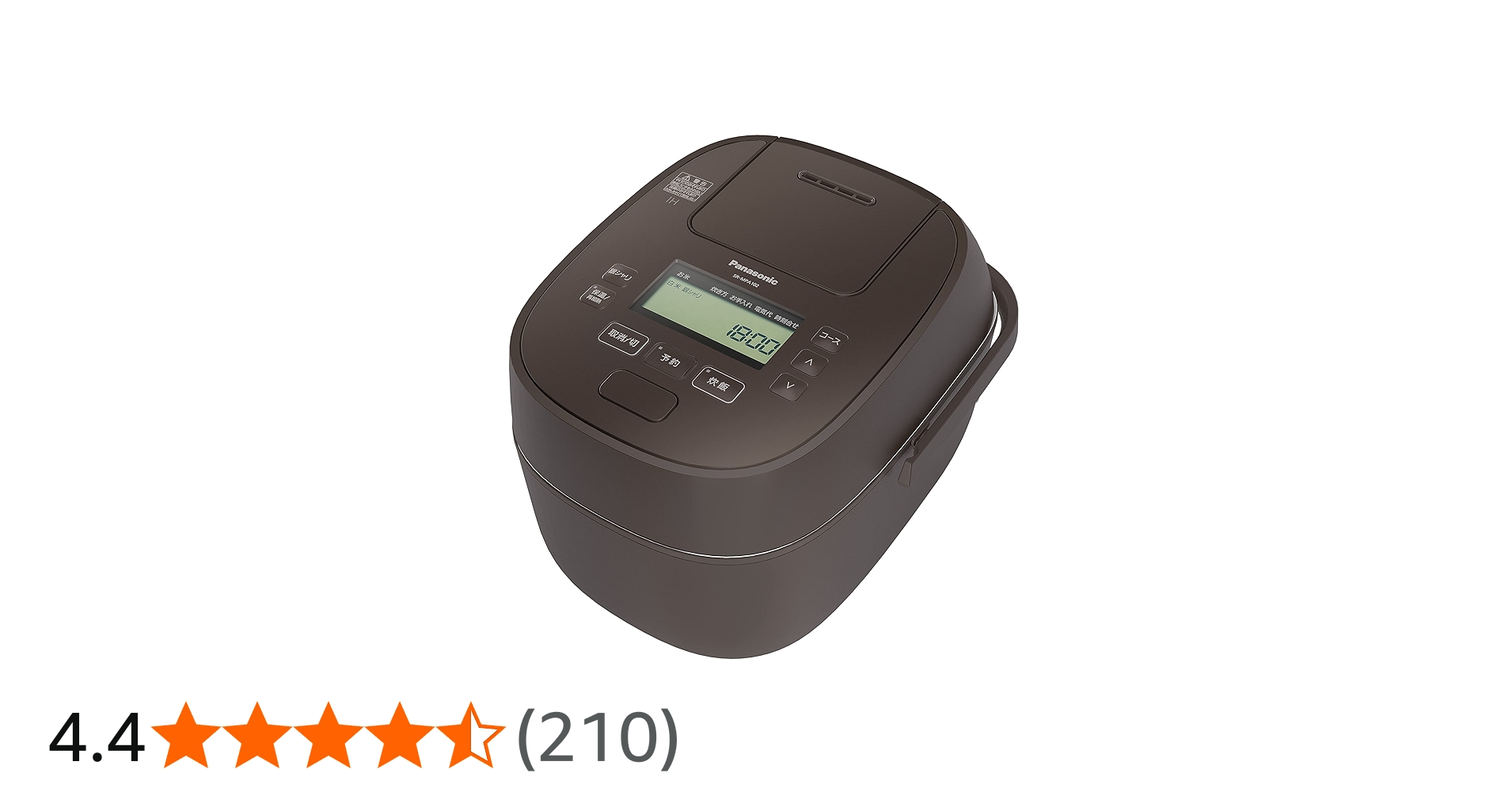 Amazon | パナソニック 炊飯器 5.5合 おどり炊き 全面発熱5段IH式
