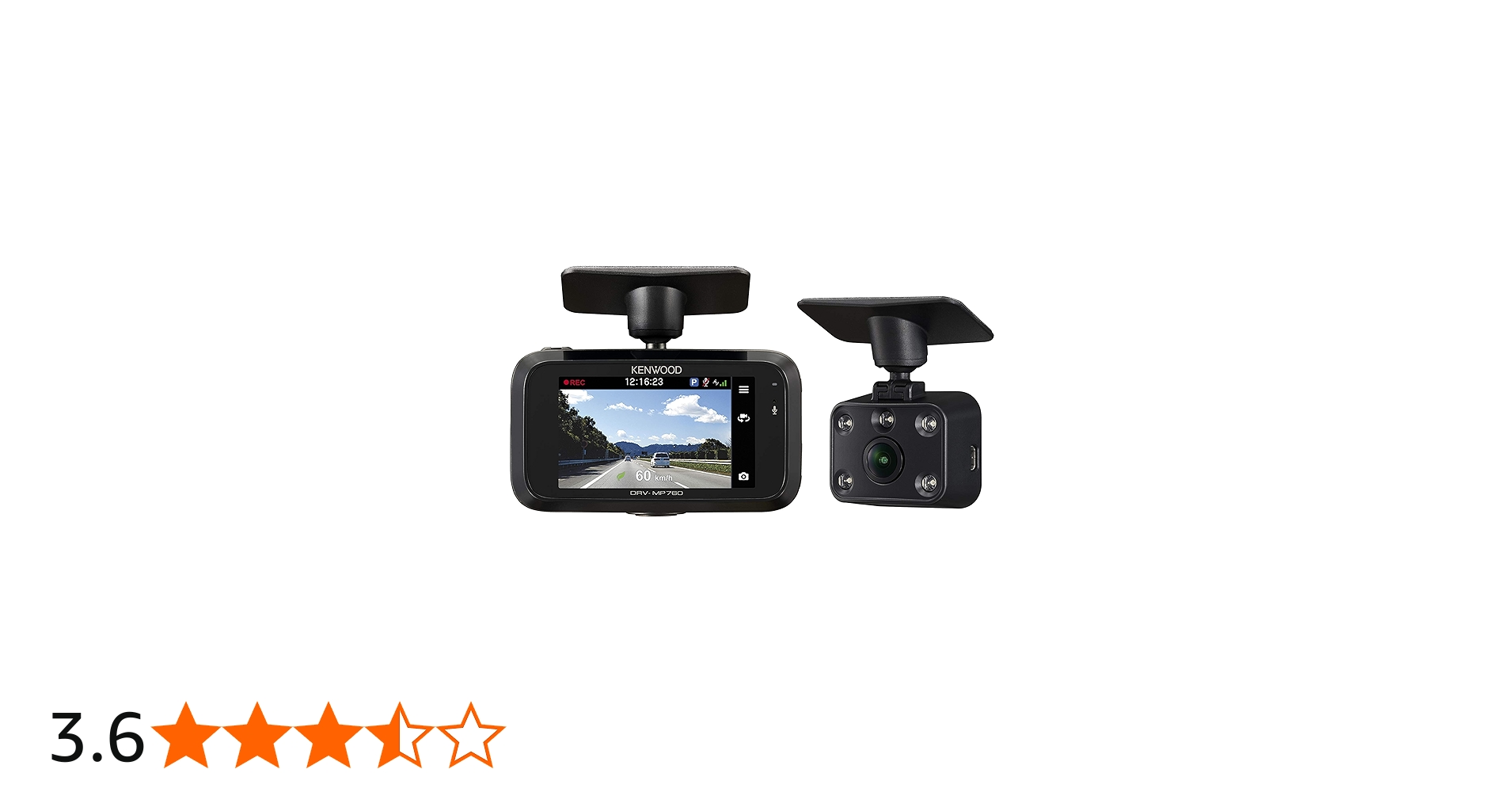 Amazon | ケンウッド ドライブレコーダー DRV-MP760 スタンドアローン
