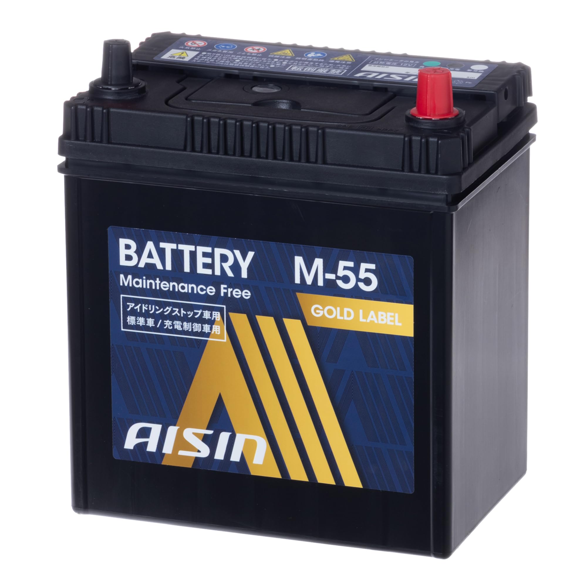 Amazon | アイシン(AISIN) 車用 バッテリー M-55 (M-42 44B20L ほか