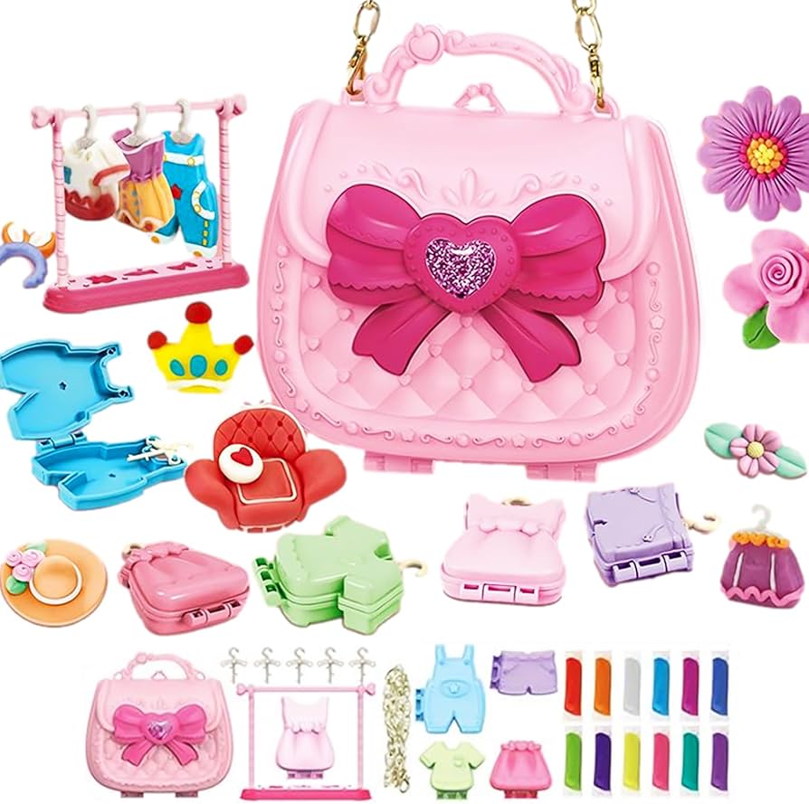 Amazon.co.jp: COVOY 粘土プレイおもちゃセット プリンセス生地 ツール