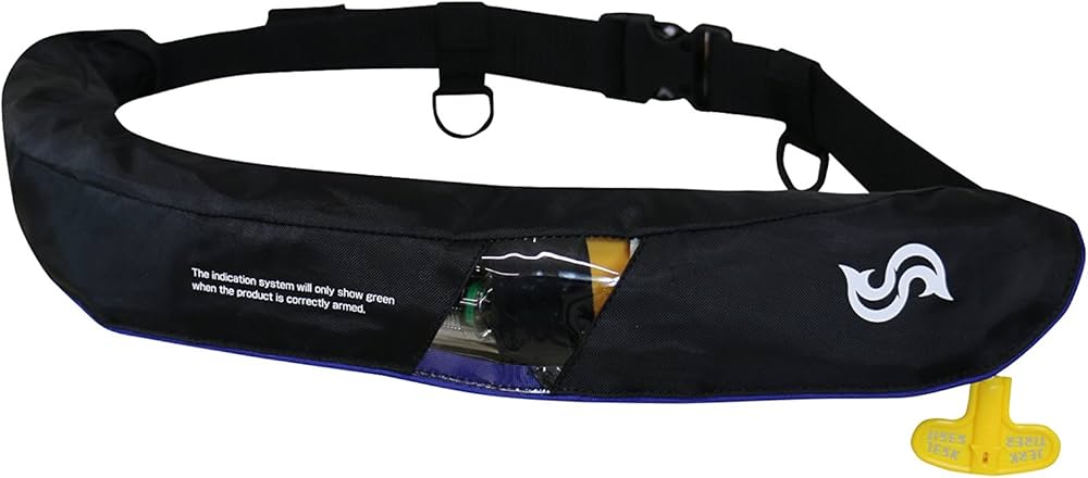 Amazon | 高階救命器具 自動膨張式救命胴衣 ウエストベルトタイプ BSJ