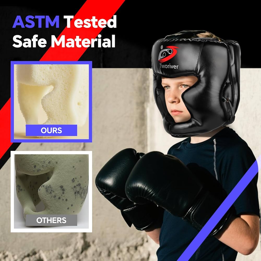 Amazon | ボクシングヘッドギア 2個パック フリーサイズ ボクシング