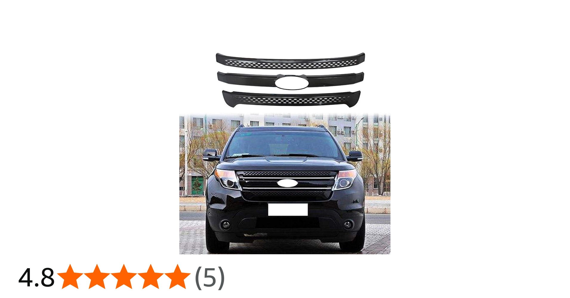 Amazon | CARIG グリル フォード エクスプローラー 2011-2015 Ford