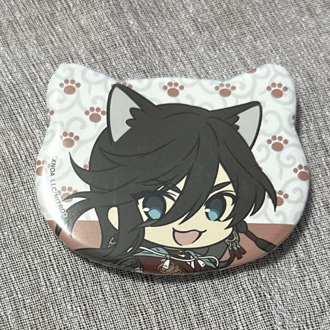 Amazon.co.jp: 刀猫男士 和泉守兼定 缶バッジ 刀にゃん 刀剣乱舞 とう