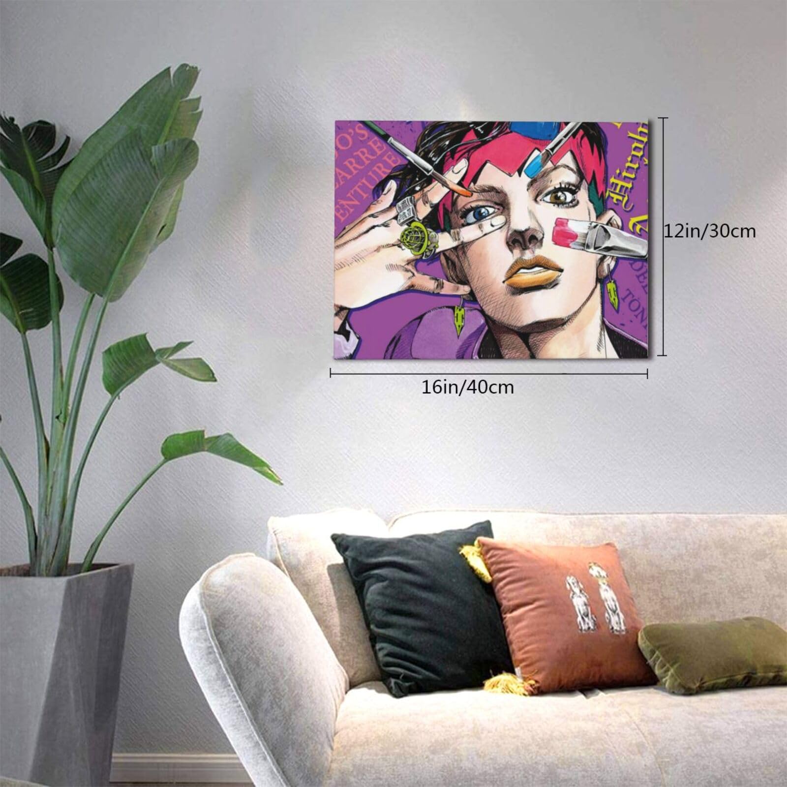 Amazon.co.jp: アートパネル ジョジョの奇妙な冒険 岸辺露伴 アート