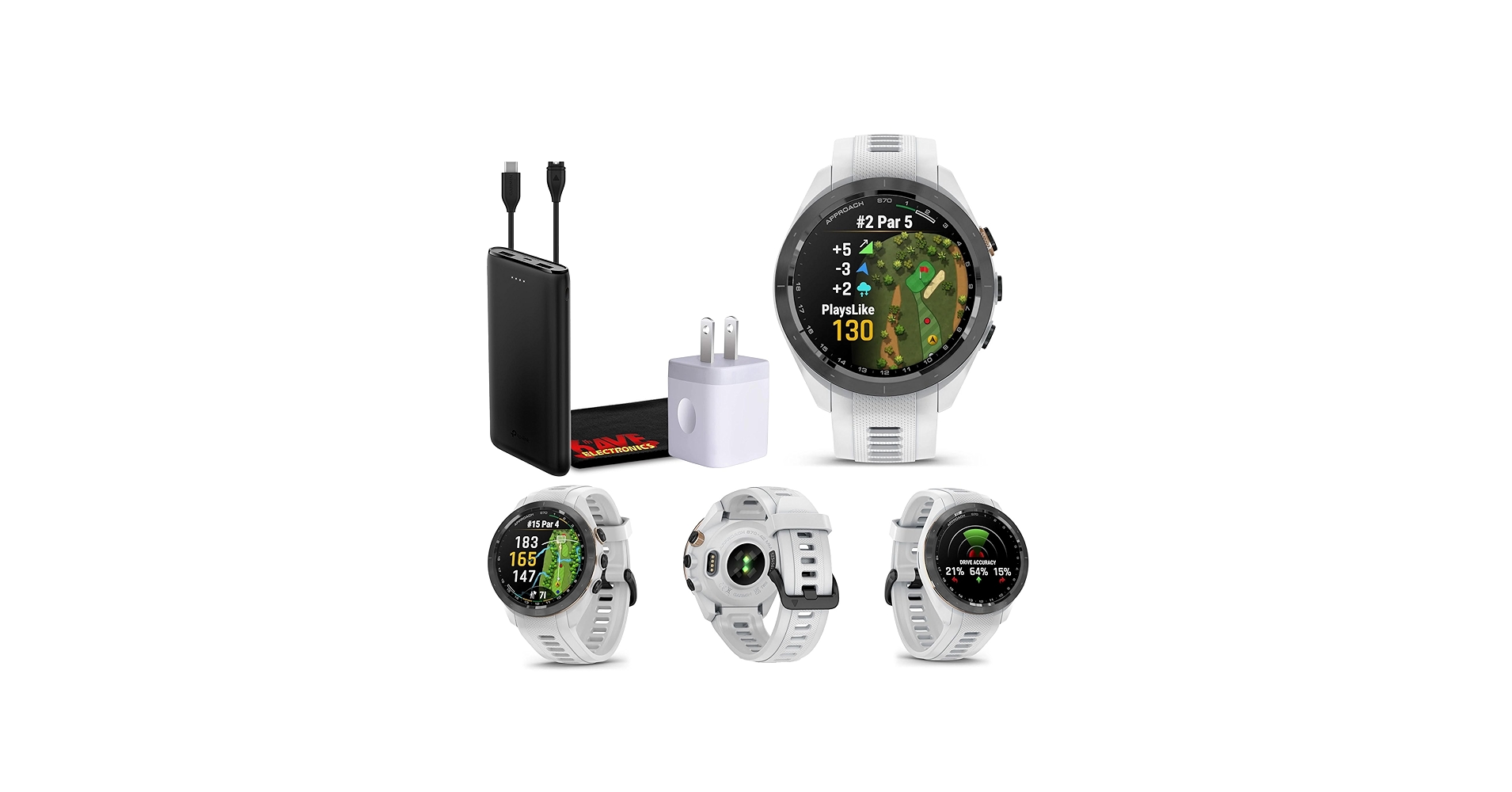 Amazon.com: Garmin Approach S70 42MM GPS Golf Fitness Preimum