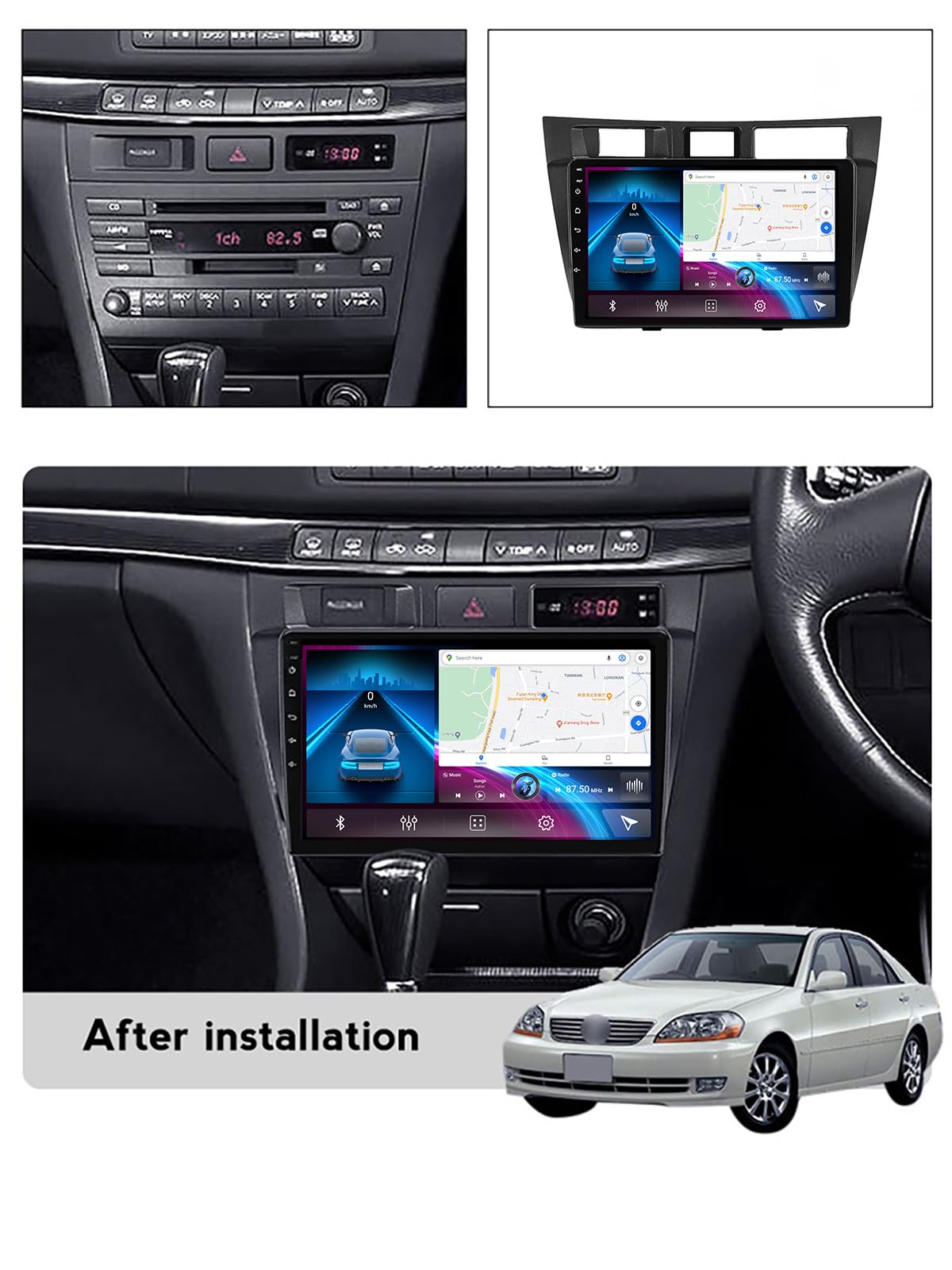 Amazon.co.jp: Android 12カーステレオ カー GPS ナビゲーション