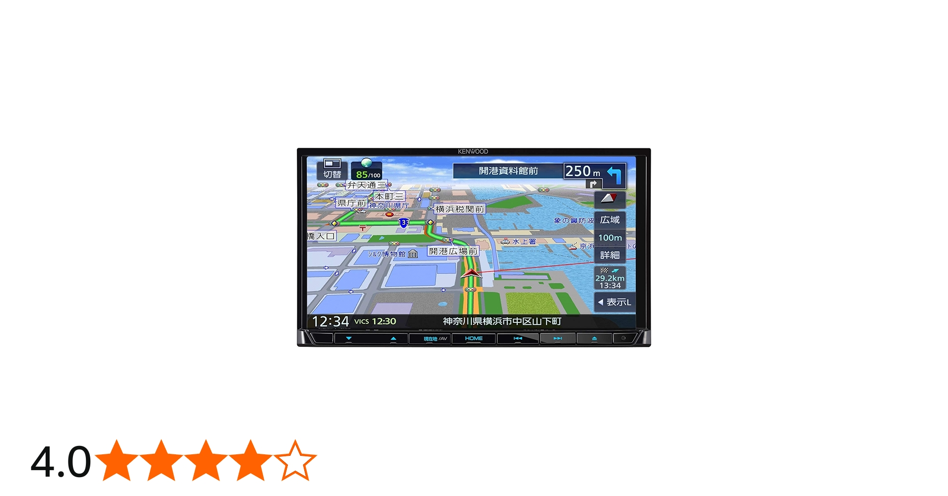 Amazon | ケンウッド カーナビ 彩速ナビ 7型 MDV-L407 専用ドラレコ