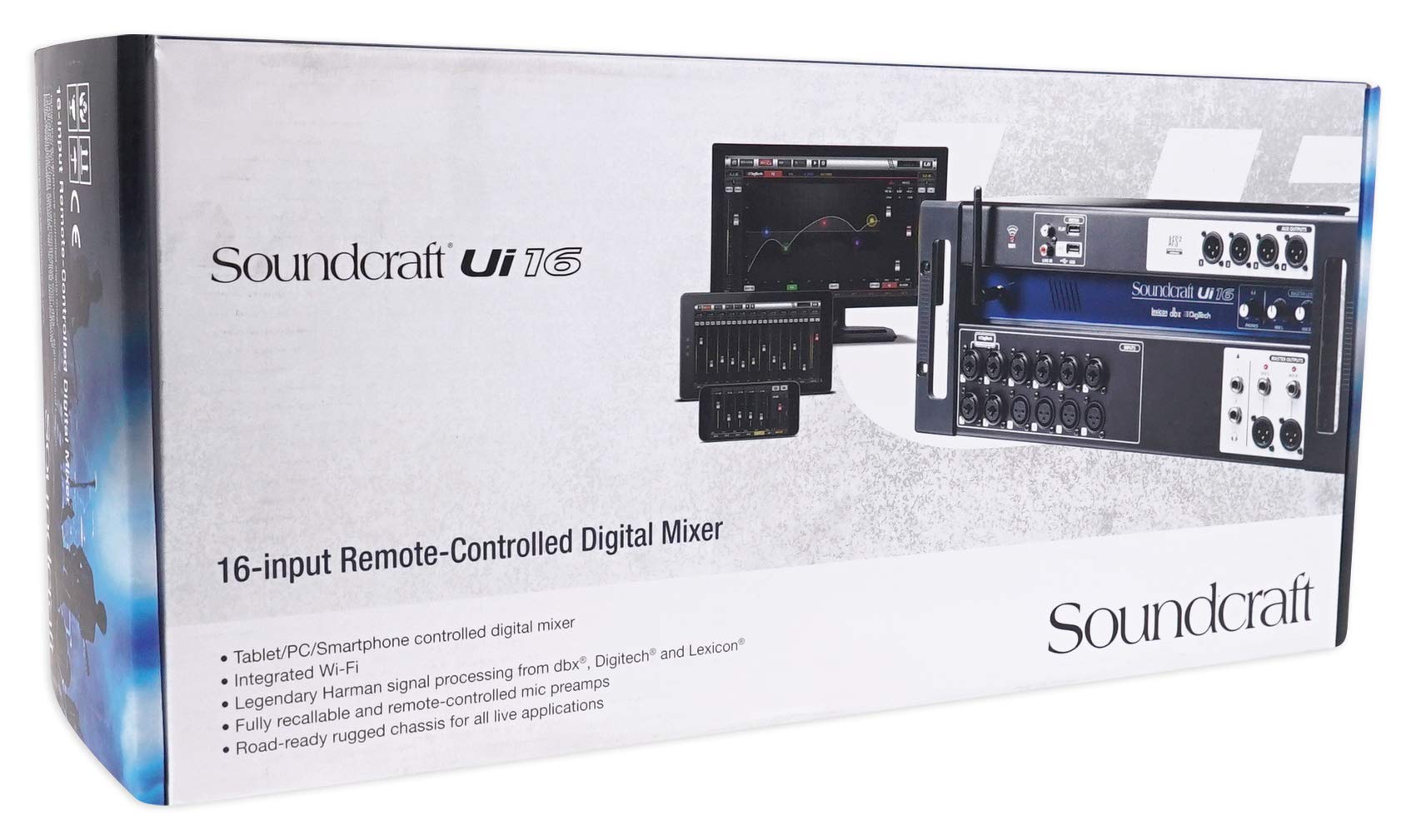 Amazon | Soundcraft Ui16 16 Input Digital Mixer+Wifi+App Control+
