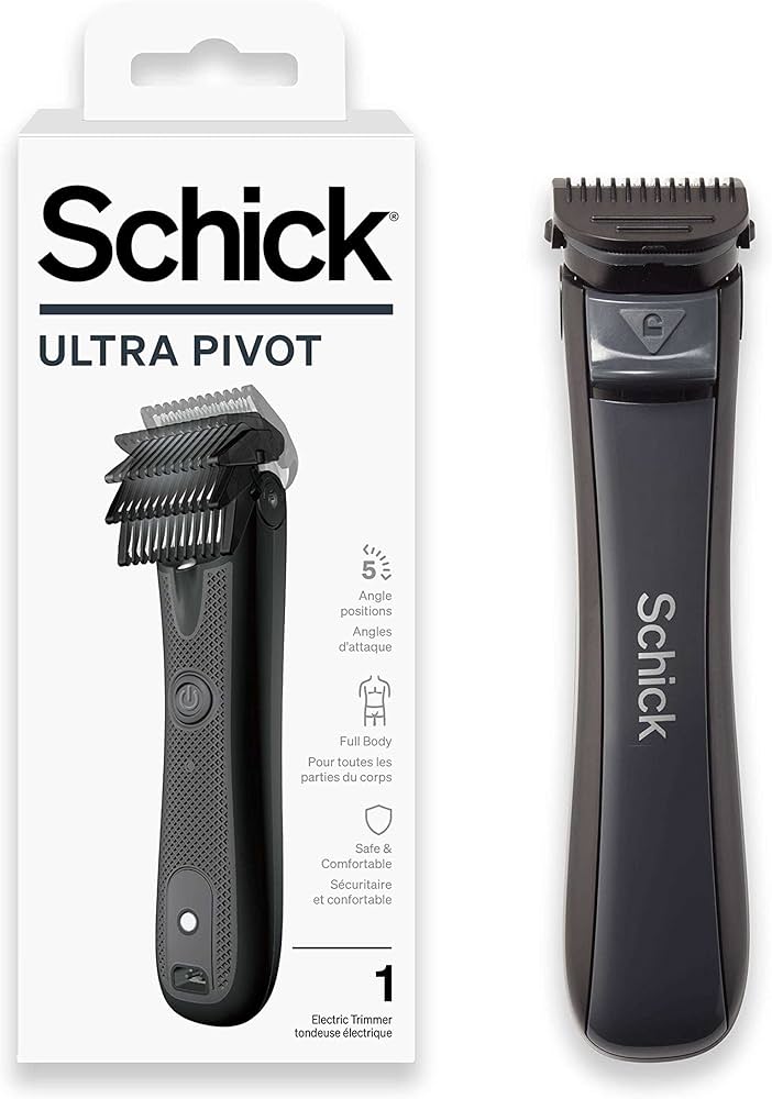 Amazon.com: Schick Ultra Pivot Body Trimmer for Men | Manscaping