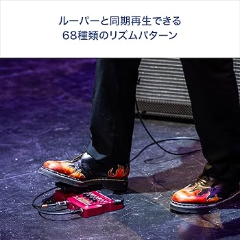 Amazon | ZOOM ズーム B1 FOUR ベースマルチエフェクター レッド 65