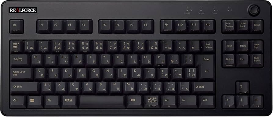 Amazon.co.jp: REALFORCE R3 キーボード ハイブリッド テンキーレス 変