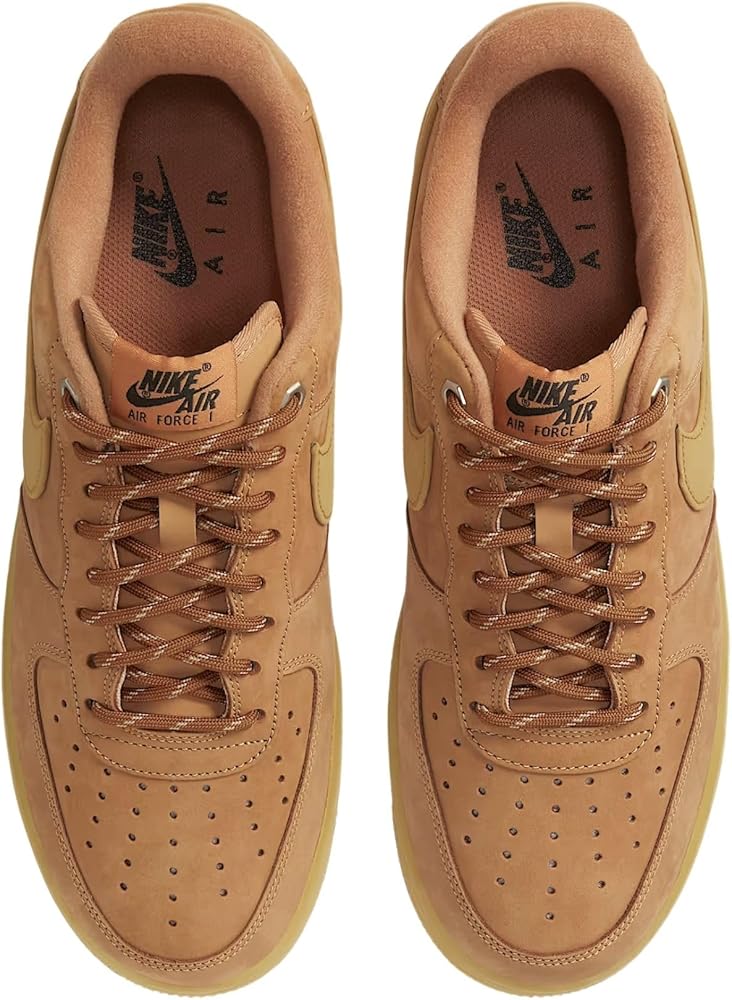 Buy Nike AIR Force 1 '07 WB-Flax/Wheat-Gum Light BROWN-BLACK