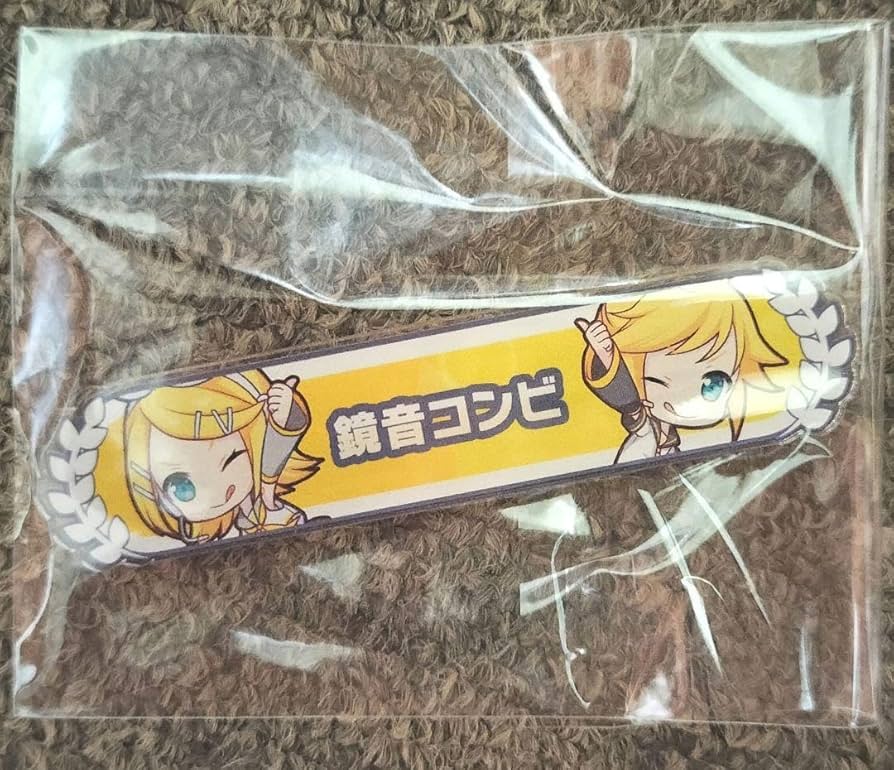 Amazon.co.jp: プロセ アクリルキズナ称号バッジ 鏡音コンビ 鏡音レン