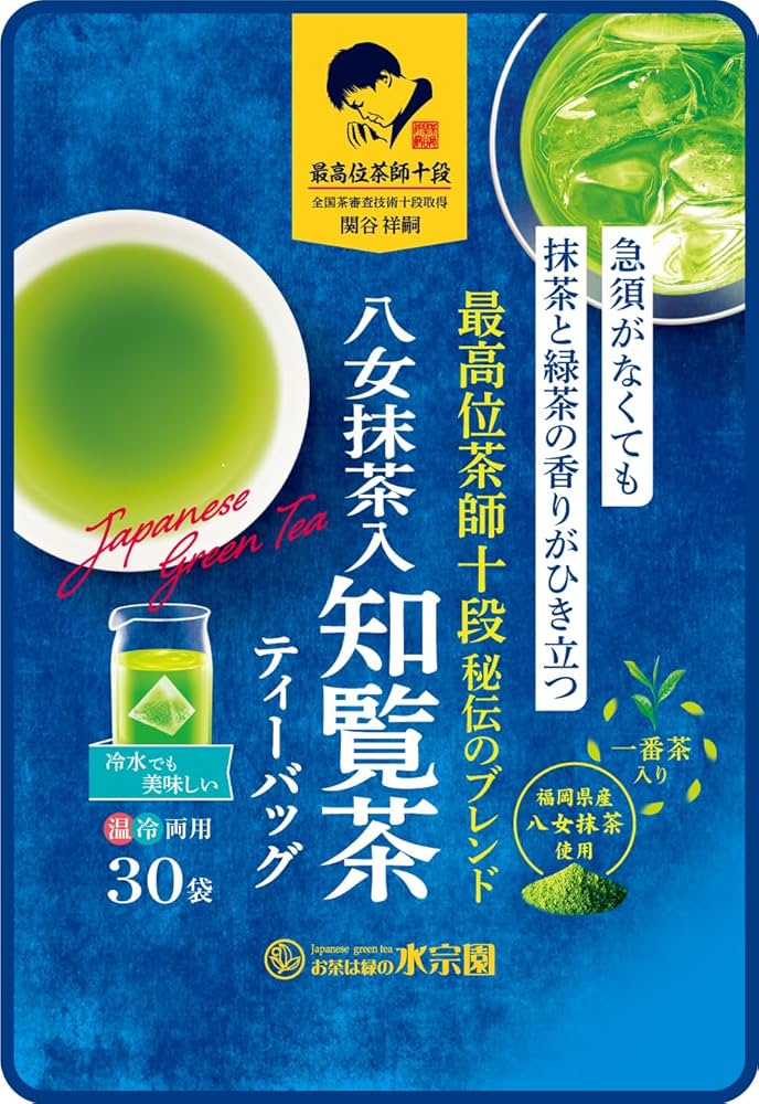 Amazon.co.jp: 茶師十段秘伝八女抹茶入知覧茶TB : 食品・飲料・お酒