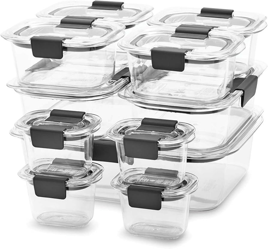 Amazon｜ラバーメイド Brilliance 食品保存容器 22-Piece FBA_1990615