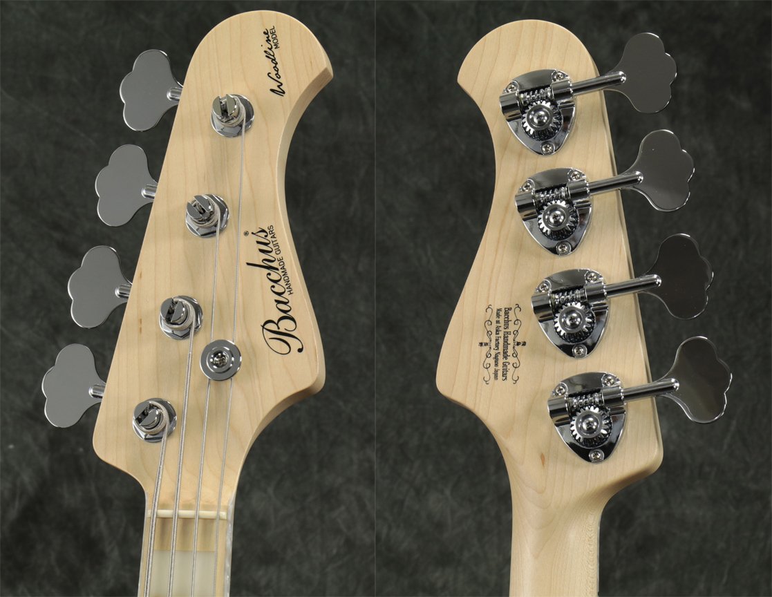 Amazon | Bacchus WOODLINE 417/M NA O エレキベース バッカス