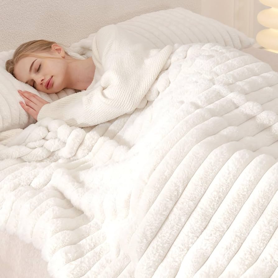 Amazon｜NERUS 毛布 ストライプ毛布 ふわとろ毛布 ブランケット