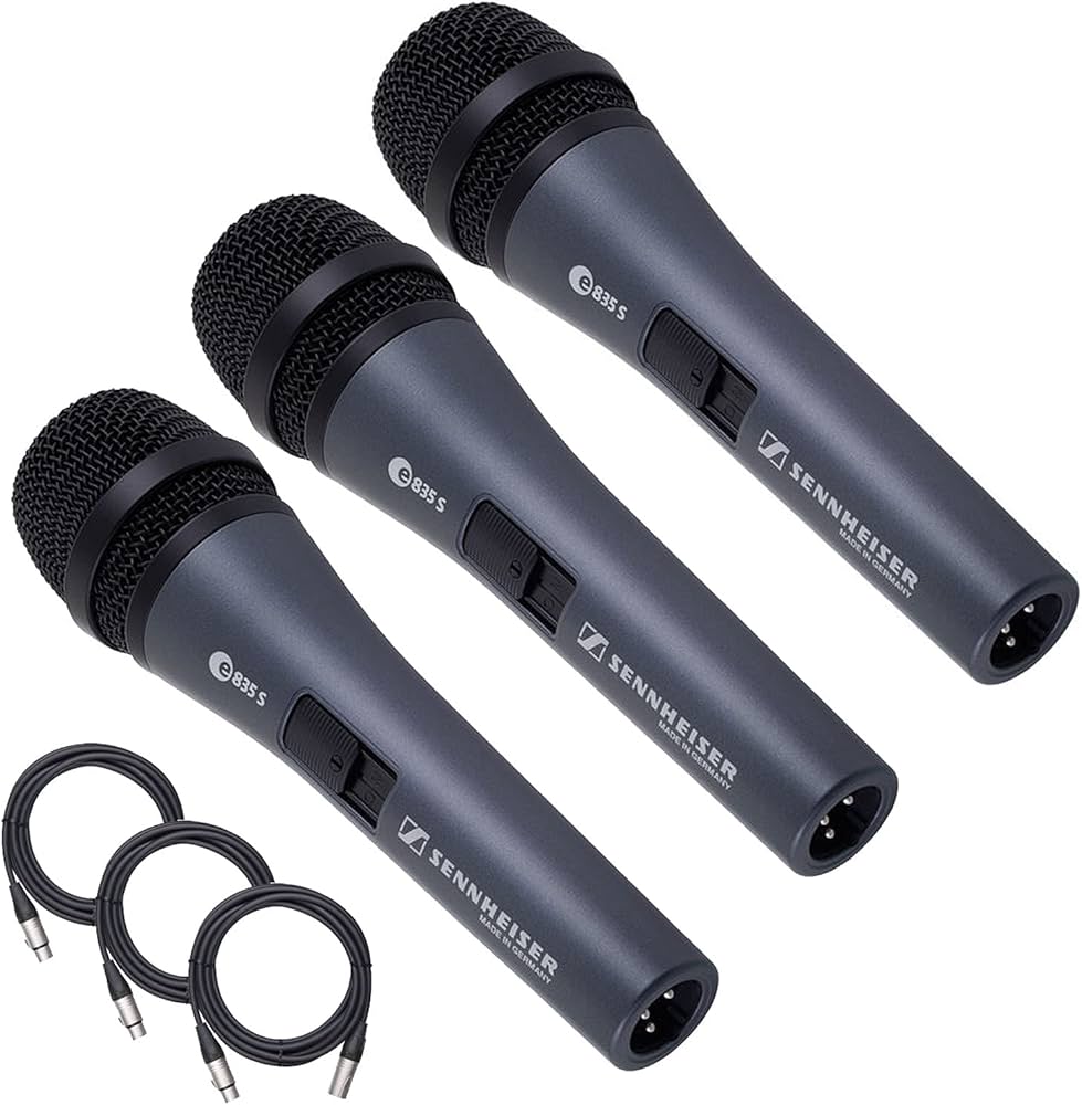 Amazon.co.jp: Sennheiser E835-S ダイナミックボーカルマイク XLR