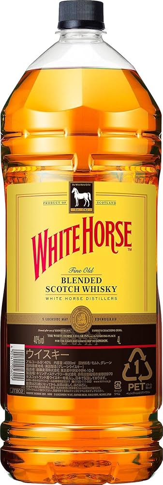 Amazon.co.jp: WHITE HORSE(ホワイトホース) ウイスキー4000ml