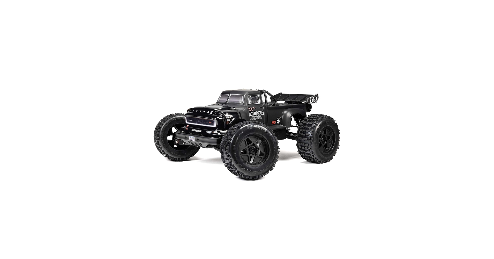 Amazon.com: ARRMA RC Truck 1/8 Notorious 4X4 6S BLX BRUSHLESS V6